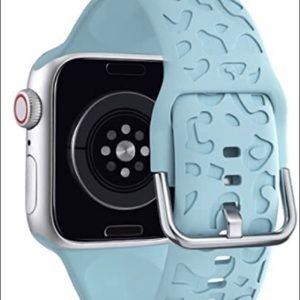 Cheetah Engraved Strap Compatible with Apple Watch